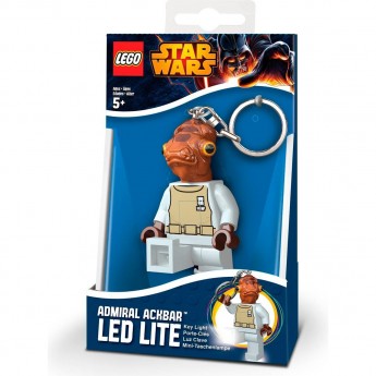 Брелок-фонарик LEGO Адмирал Акбар Star Wars™ LGL-KE59