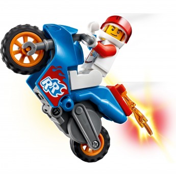 Конструктор LEGO CITY "РЕАКТИВНЫЙ ТРЮКОВОЙ МОТОЦИКЛ" City 60298 Конструктор LEGO CITY "РЕАКТИВНЫЙ ТРЮКОВОЙ МОТОЦИКЛ" City 60298