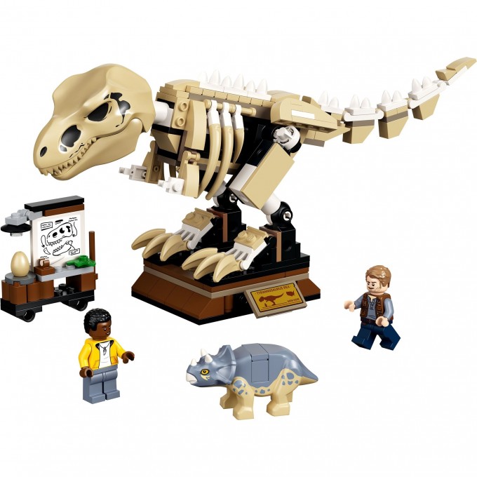 Конструктор LEGO JURASSIC WORLD™ "СКЕЛЕТ ТИРАННОЗАВРА НА ВЫСТАВКЕ" 76940 3604364