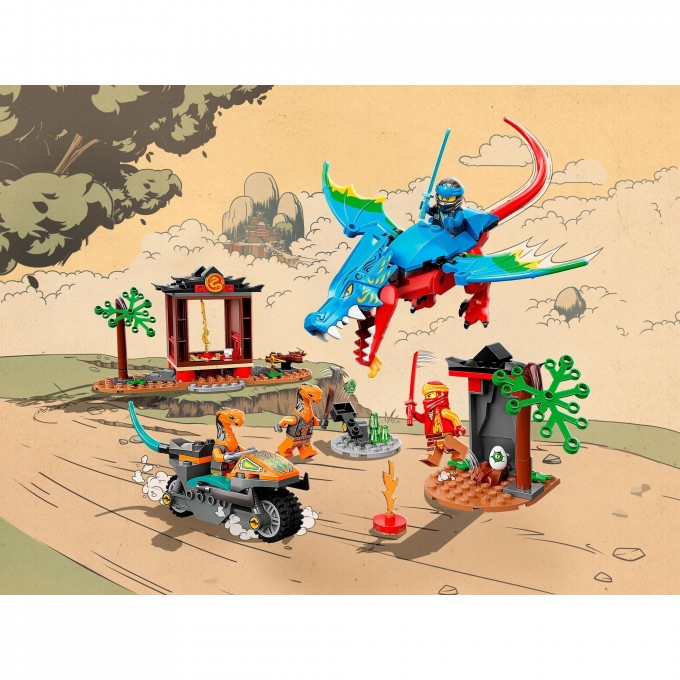 Конструктор LEGO NINJAGO «ДРАКОНИЙ ХРАМ НИНДЗЯ» Ninjago 71759 3822963