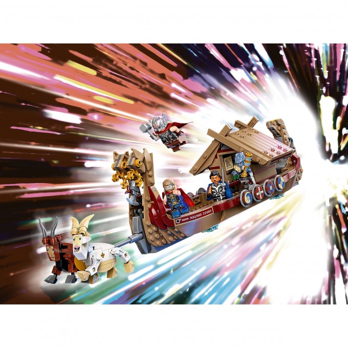 Конструктор LEGO SUPER HEROES «КОЗЬЯ ЛОДКА» Super Heroes 76208 3815014