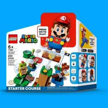 Конструктор LEGO SUPER MARIO Стартовый Набор «Приключения вместе с Марио»71360 Конструктор LEGO SUPER MARIO Стартовый Набор «Приключения вместе с Марио»71360