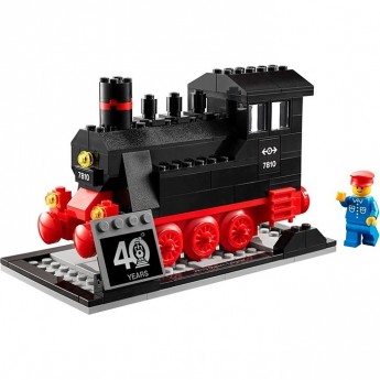 Конструктор LEGO TRAINS "ЖЕЛЕЗНАЯ ДОРОГА LEGO: 40-ЛЕТНИЙ ЮБИЛЕЙ" Уникальные наборы 40370